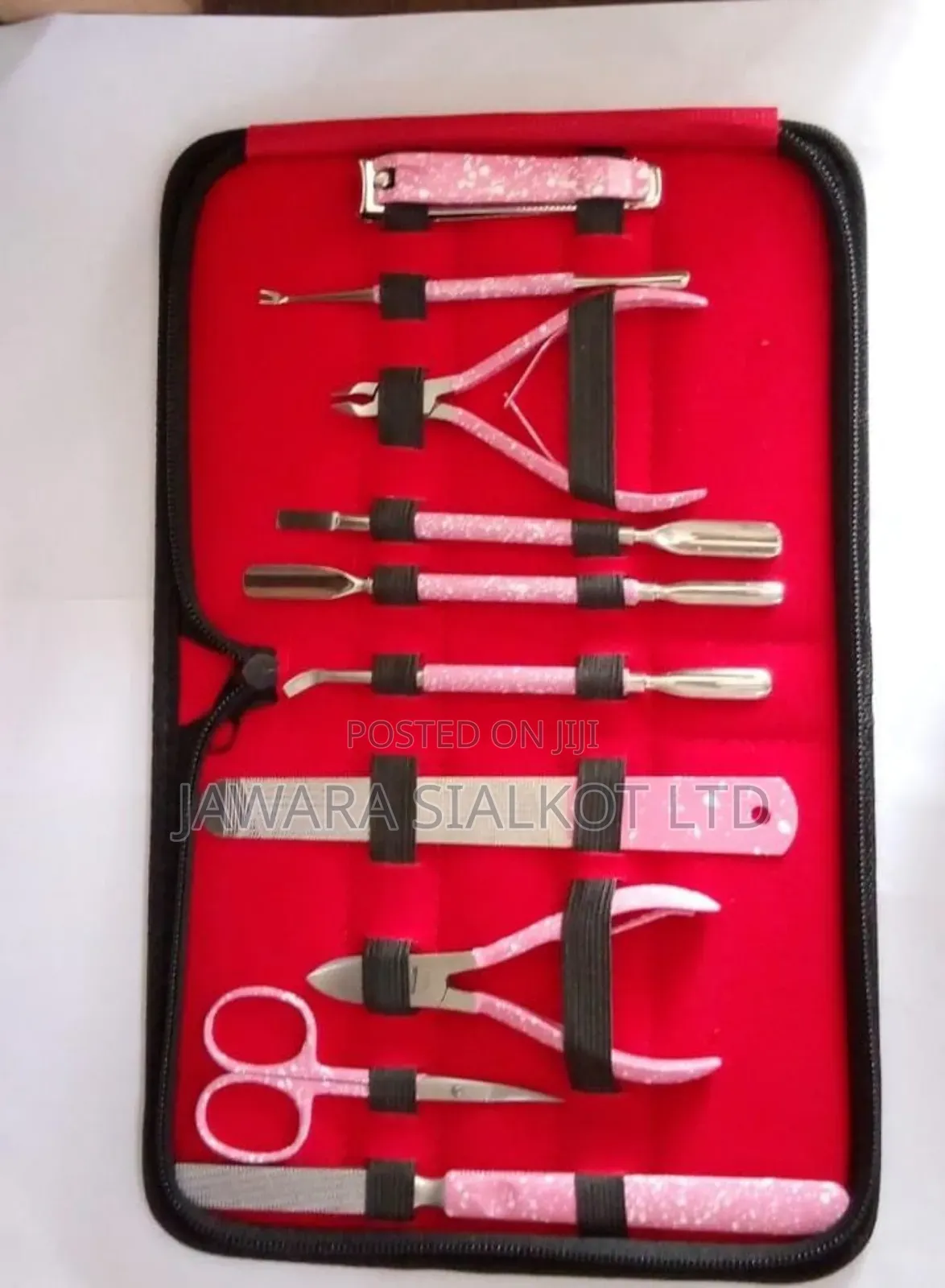 17 Pieces Manicure and Pedicure Set Stainless Steel
