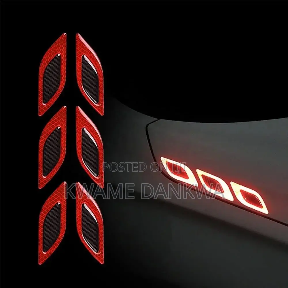 6 Finger Reflective and Decorative Fender Stickers