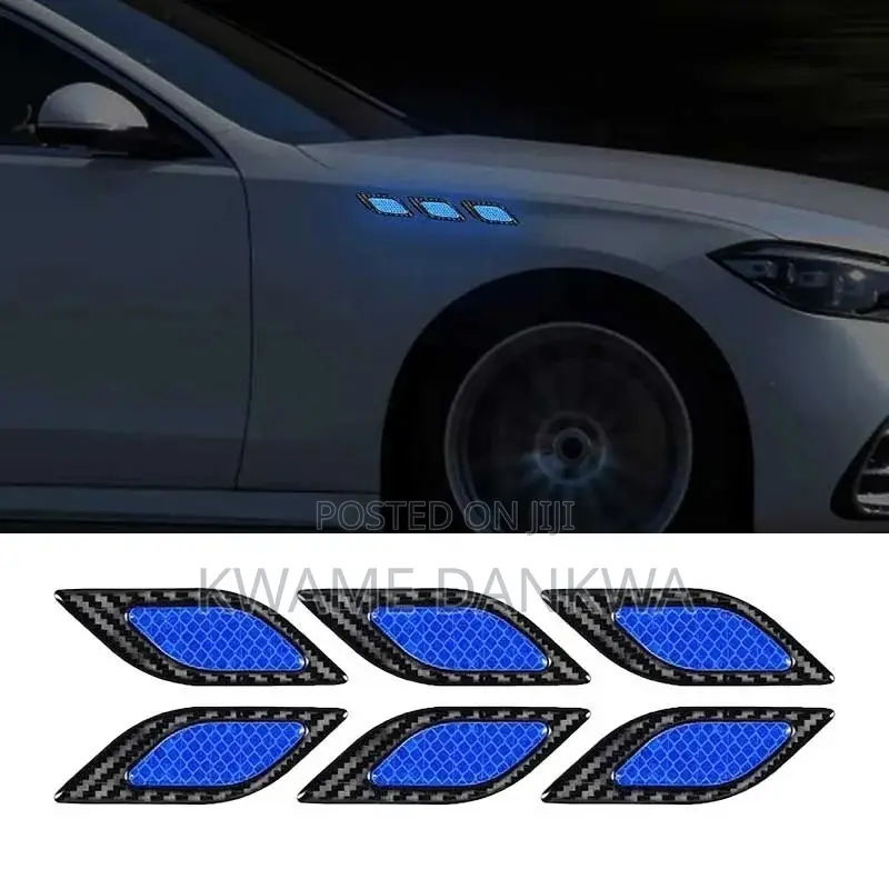 6 Finger Reflective and Decorative Fender Stickers