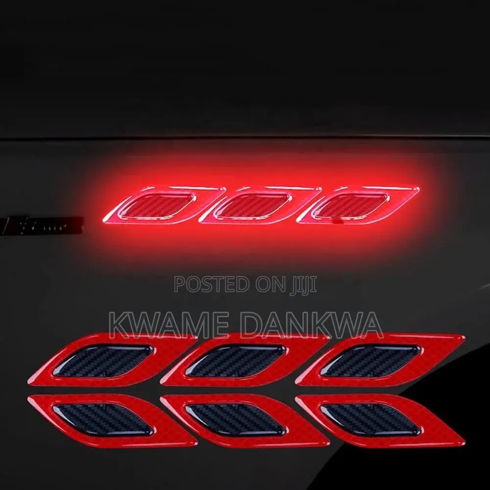 6 Finger Reflective and Decorative Fender Stickers