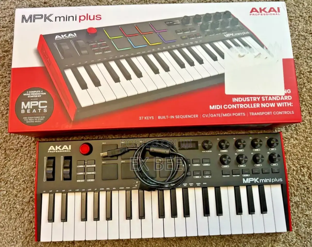 Akai MPK Mini Plus 37-Key Keyboard Controller