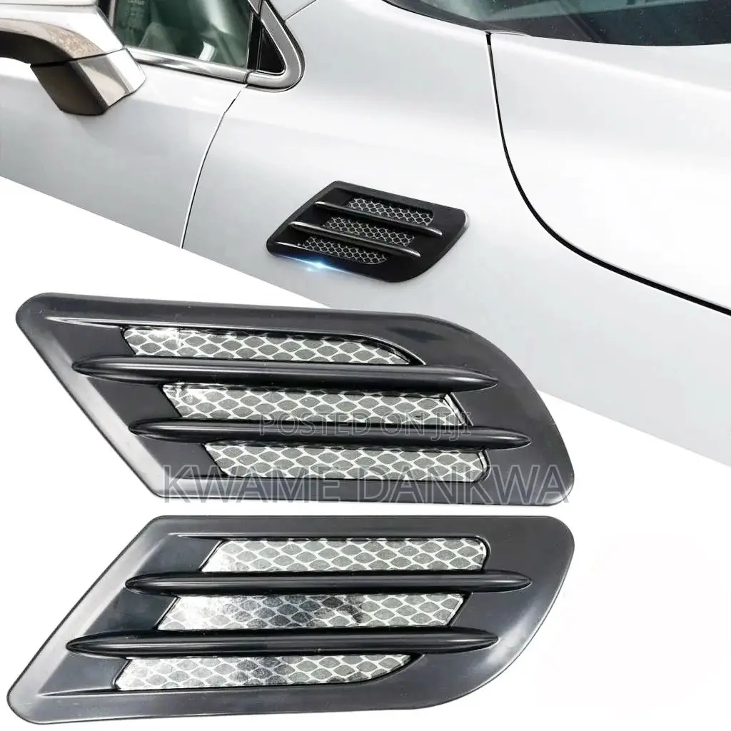 2pc/Set Universal Metallic Decorative Airflow Vent Cover