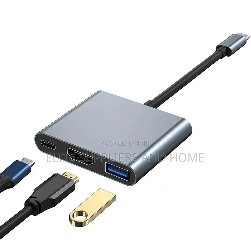 Type C to HDMI Convertible Adapter