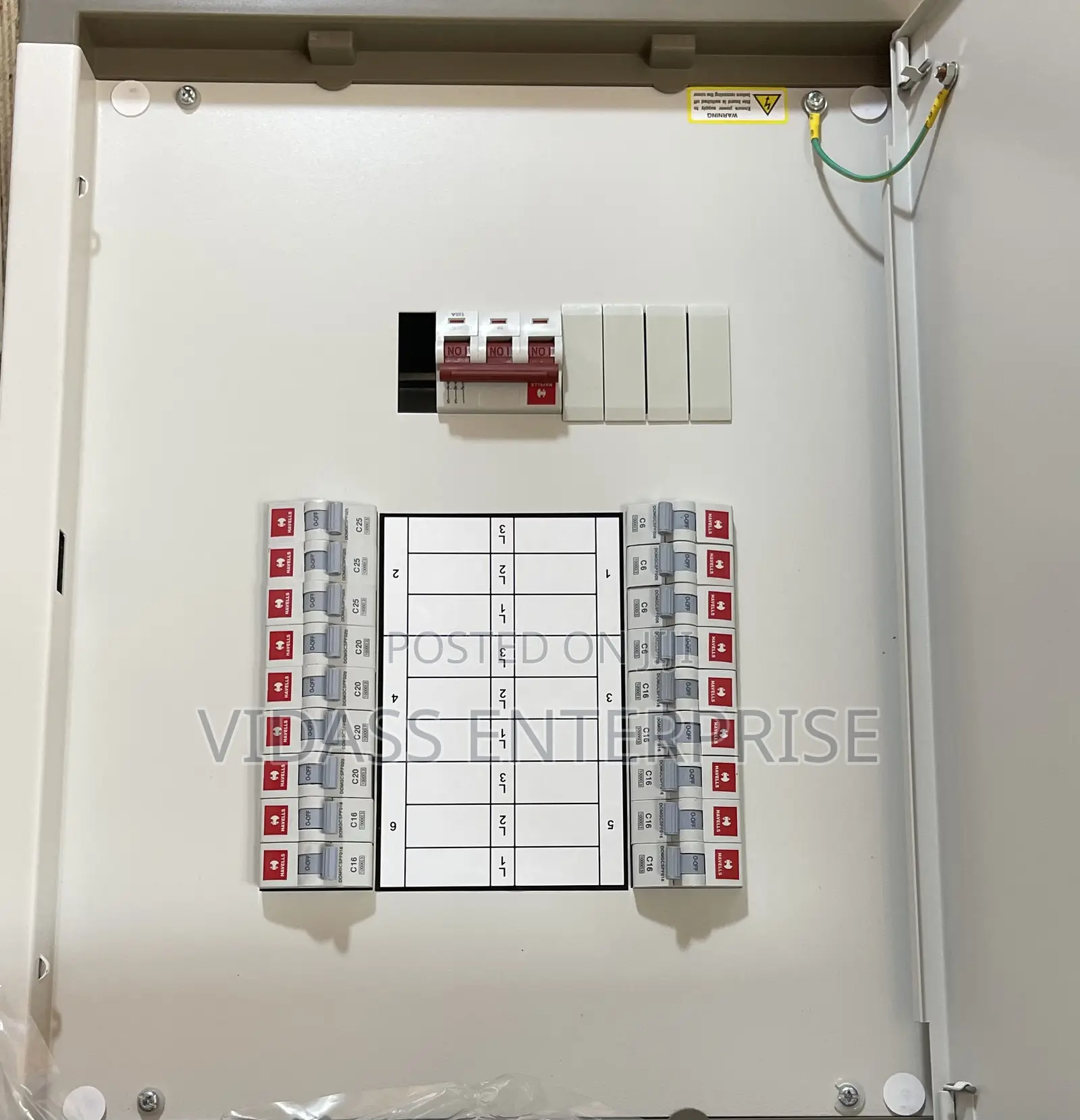 TPN 3phase 6way Main Switch