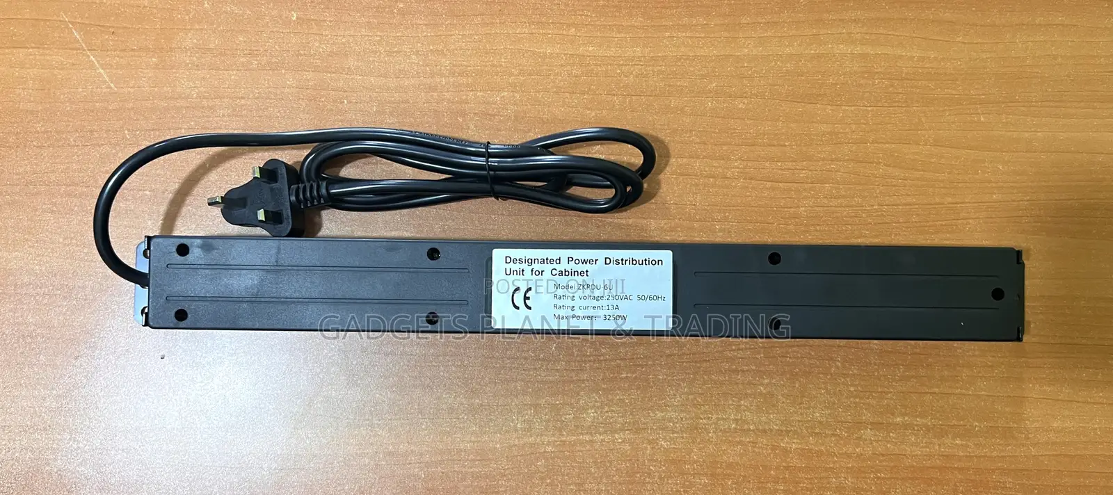 6 Way PUD Rack Power Distribution Unit / UK Extension Board