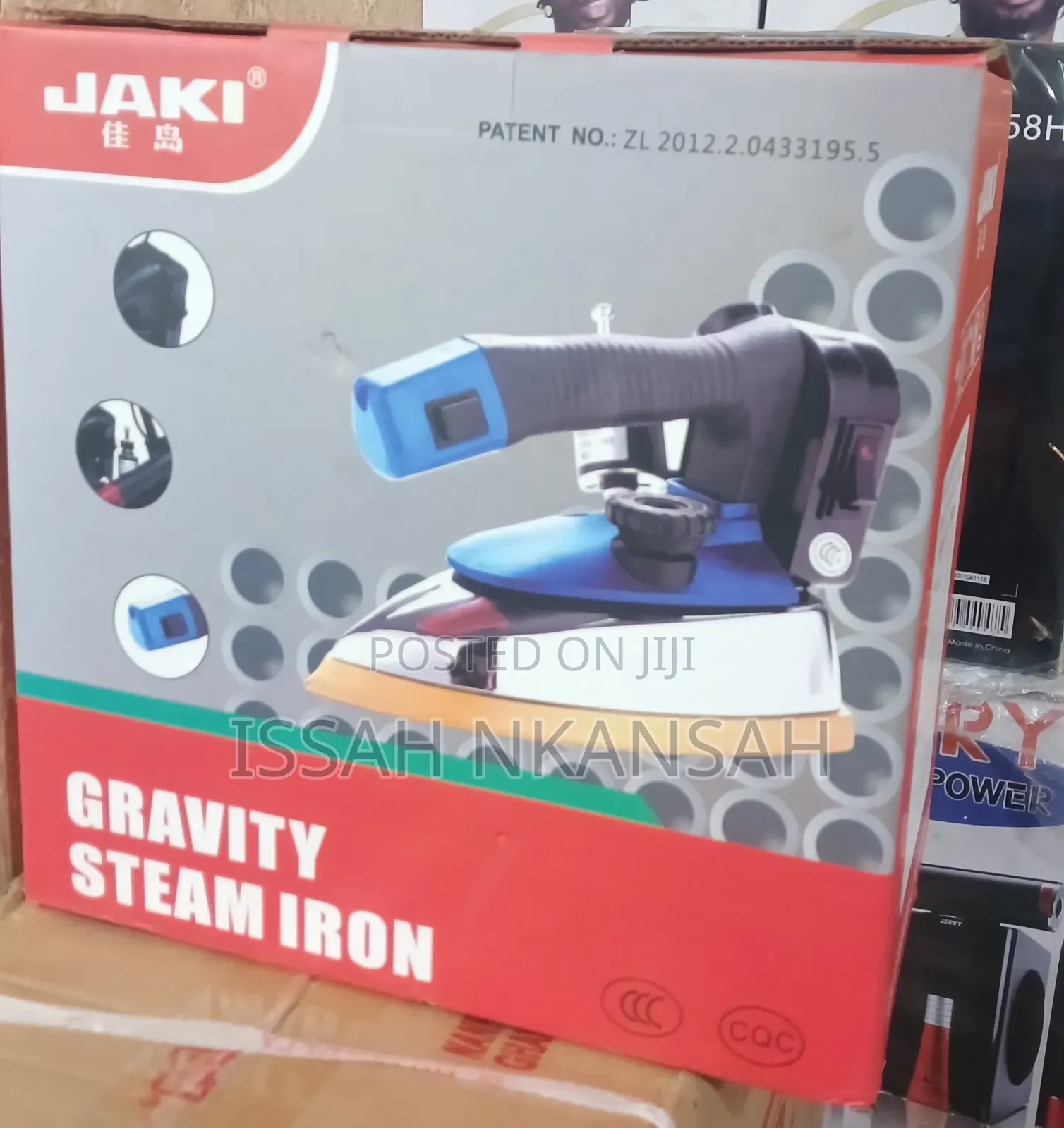 Industrial Steam Iron