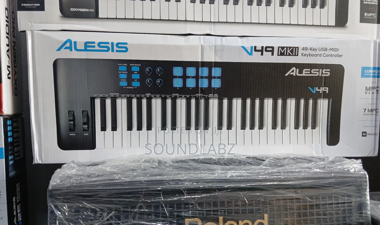 Alesis V49 - 49 Key Usb Midi Keyboard Controller