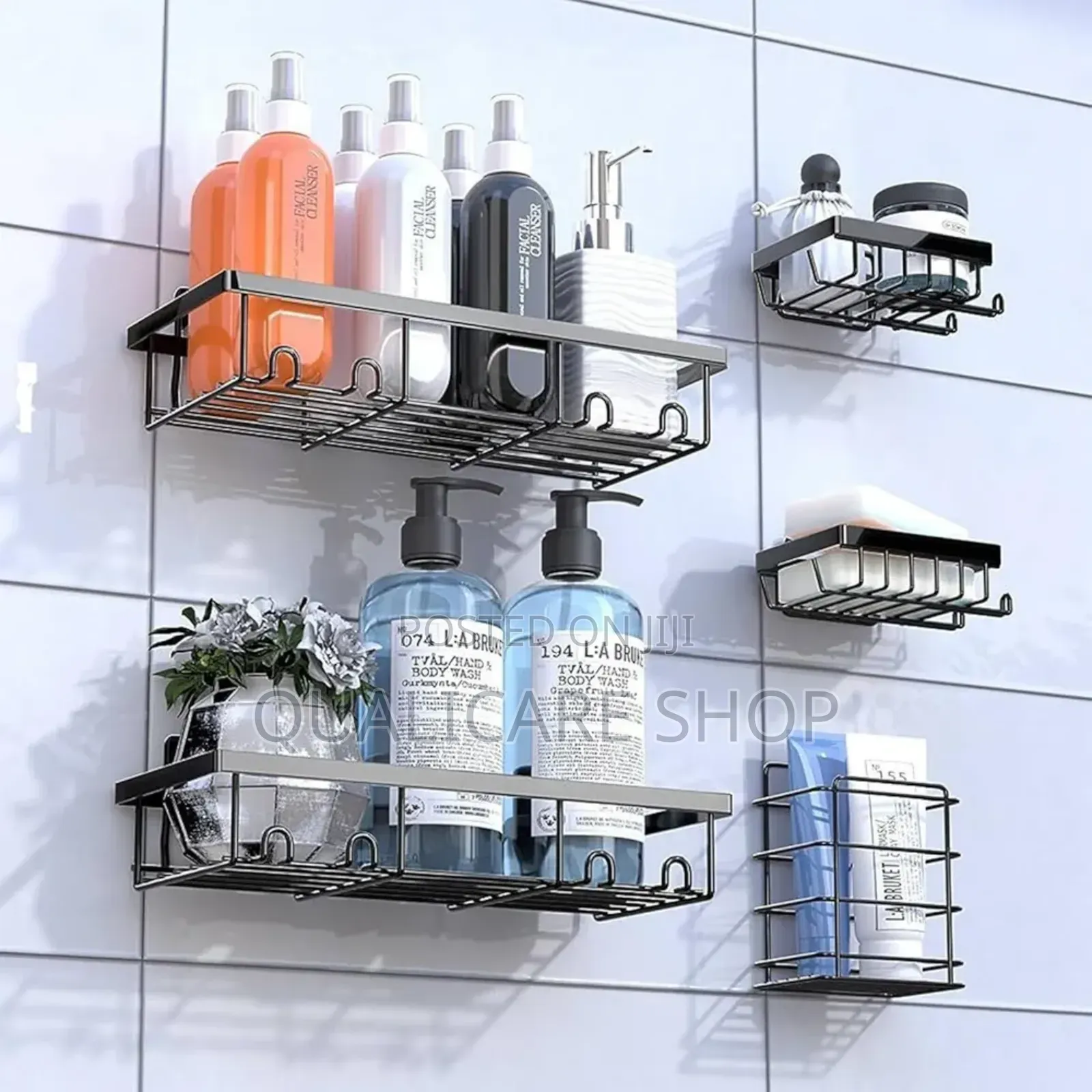 5pcs Rectangular Caddy Set
