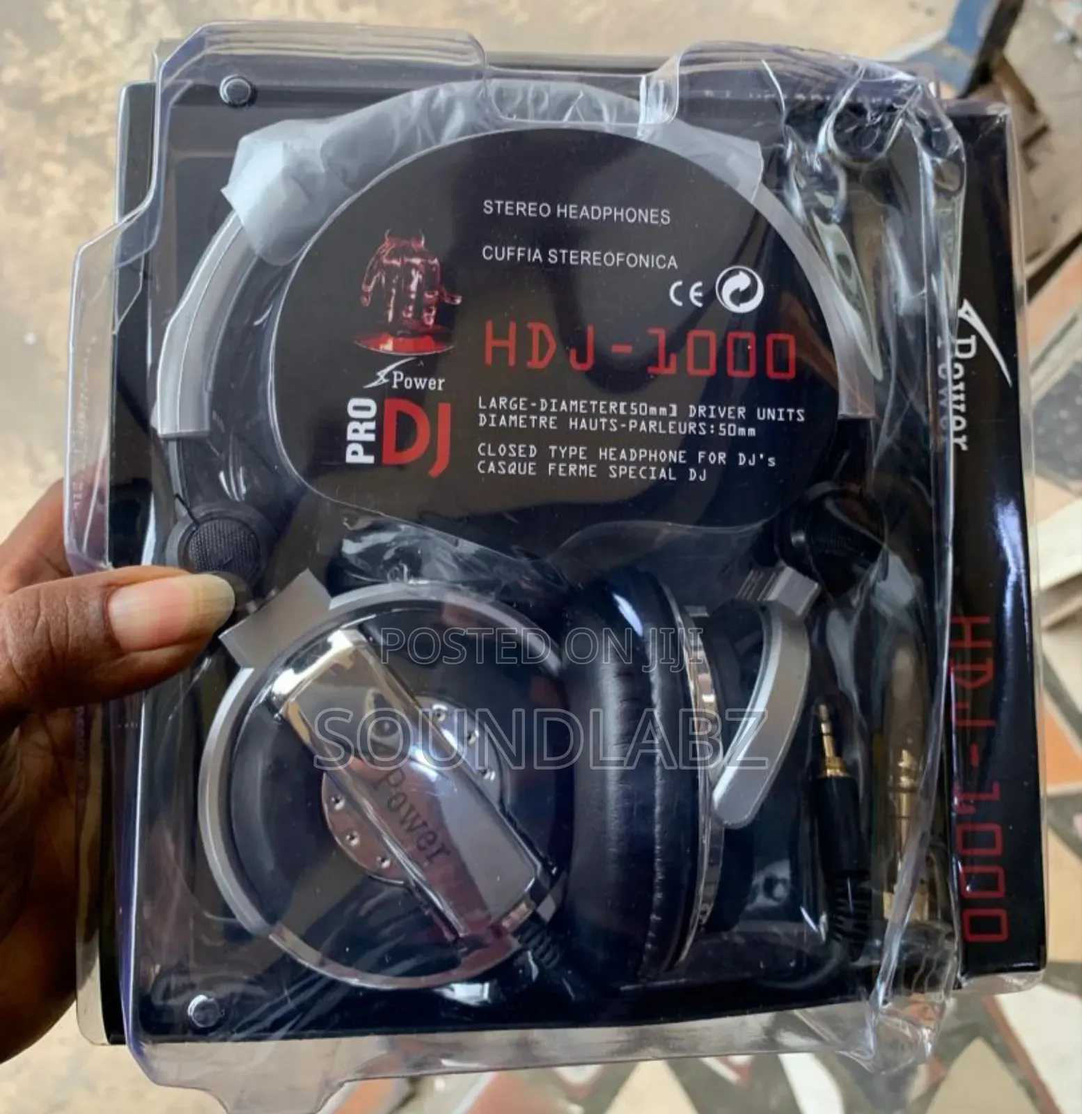 Power HDJ-1000 Headphones