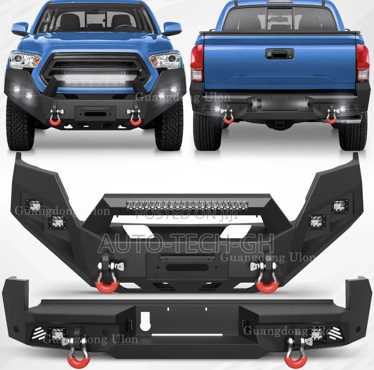 Complete Bumper For Toyota Tacoma 2016 To 2021