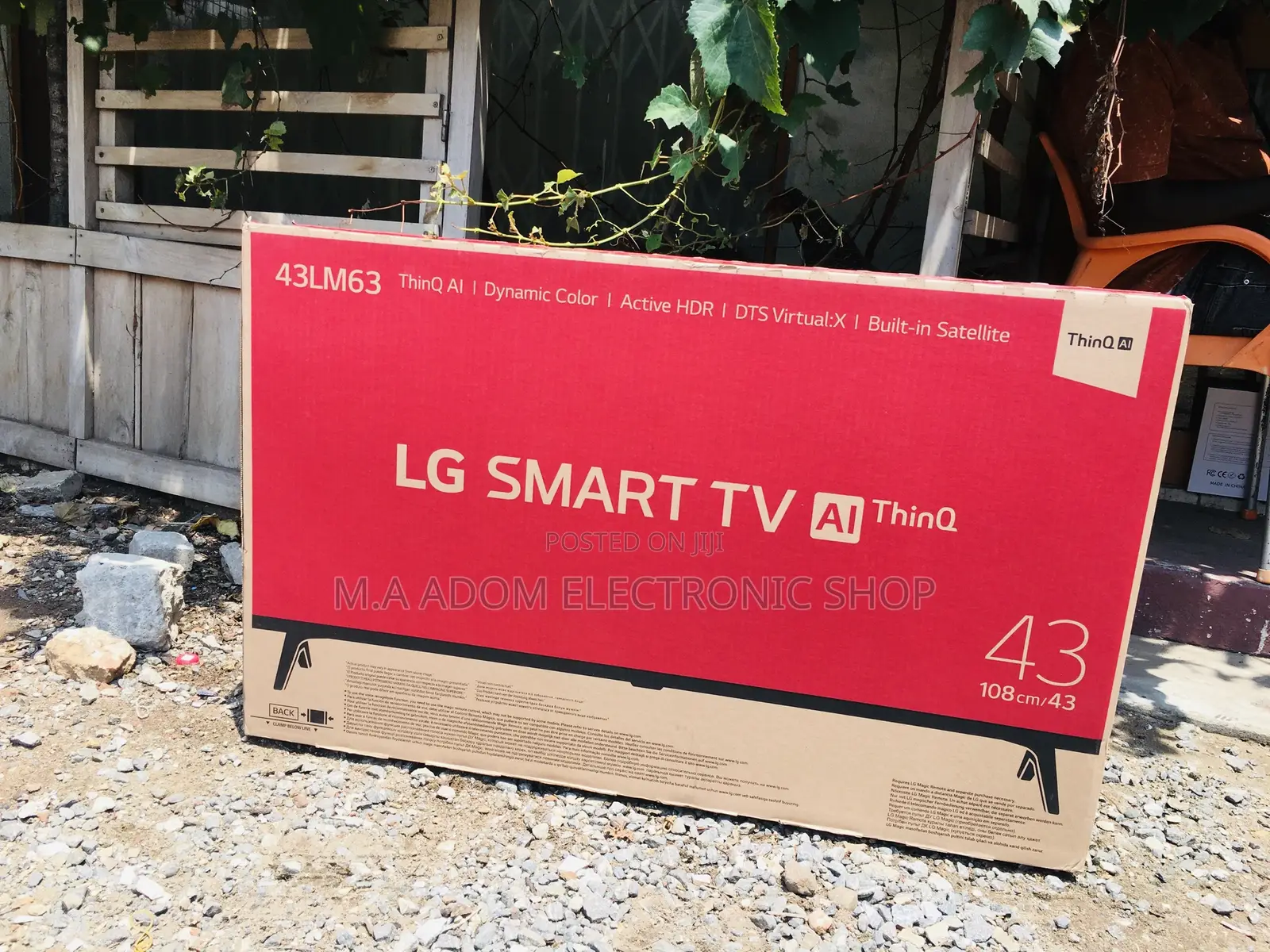 Lg 43” Webos Smart Led Tv