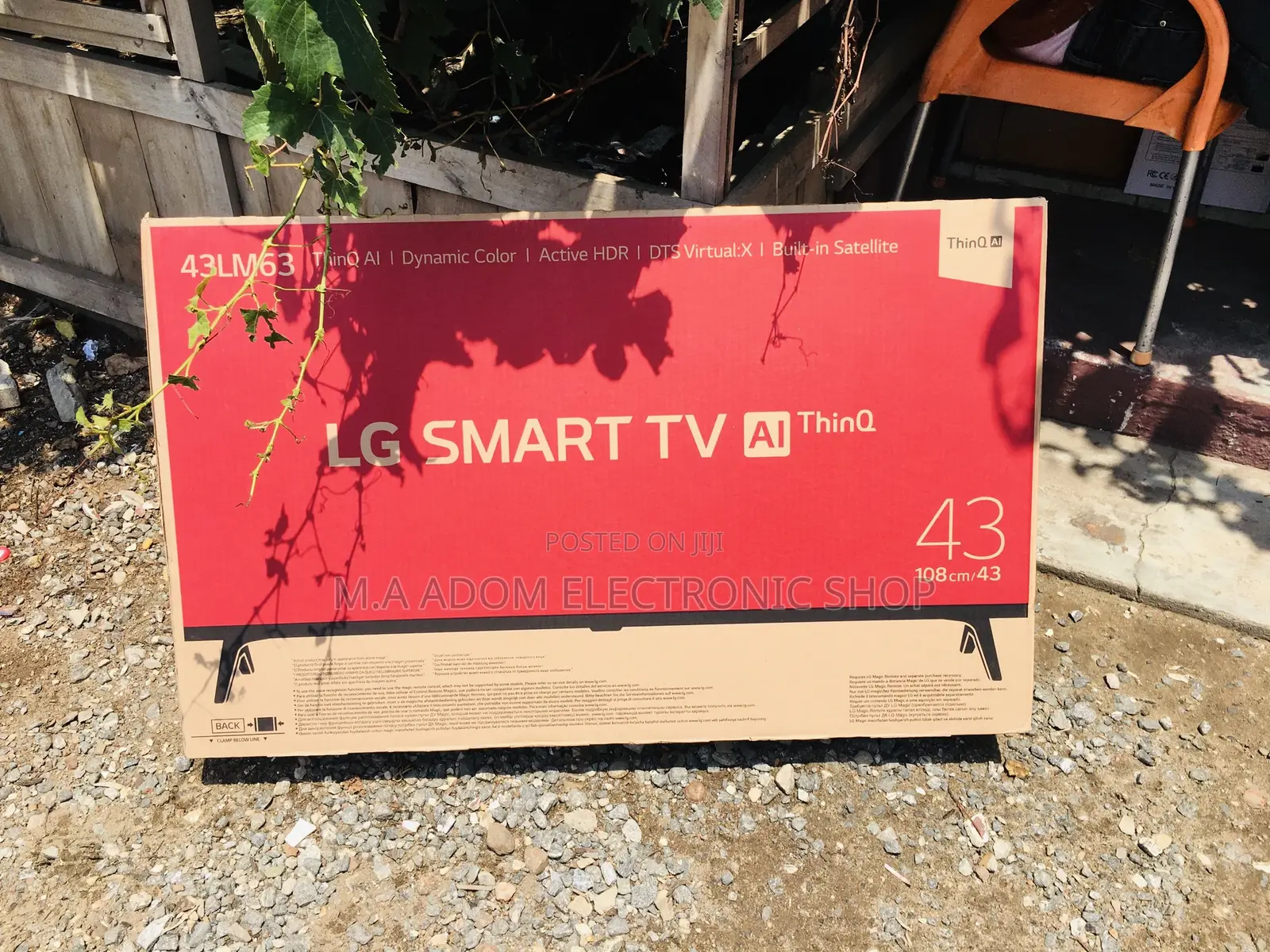 Lg 43” Webos Smart Led Tv