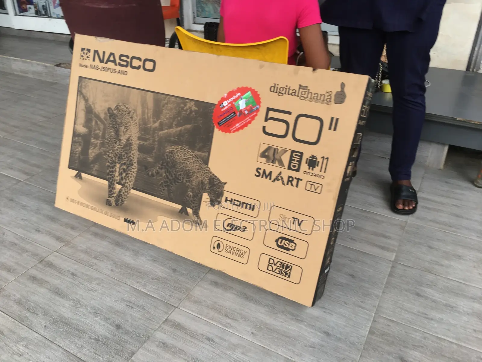 Nasco 50” Smart Led Tv
