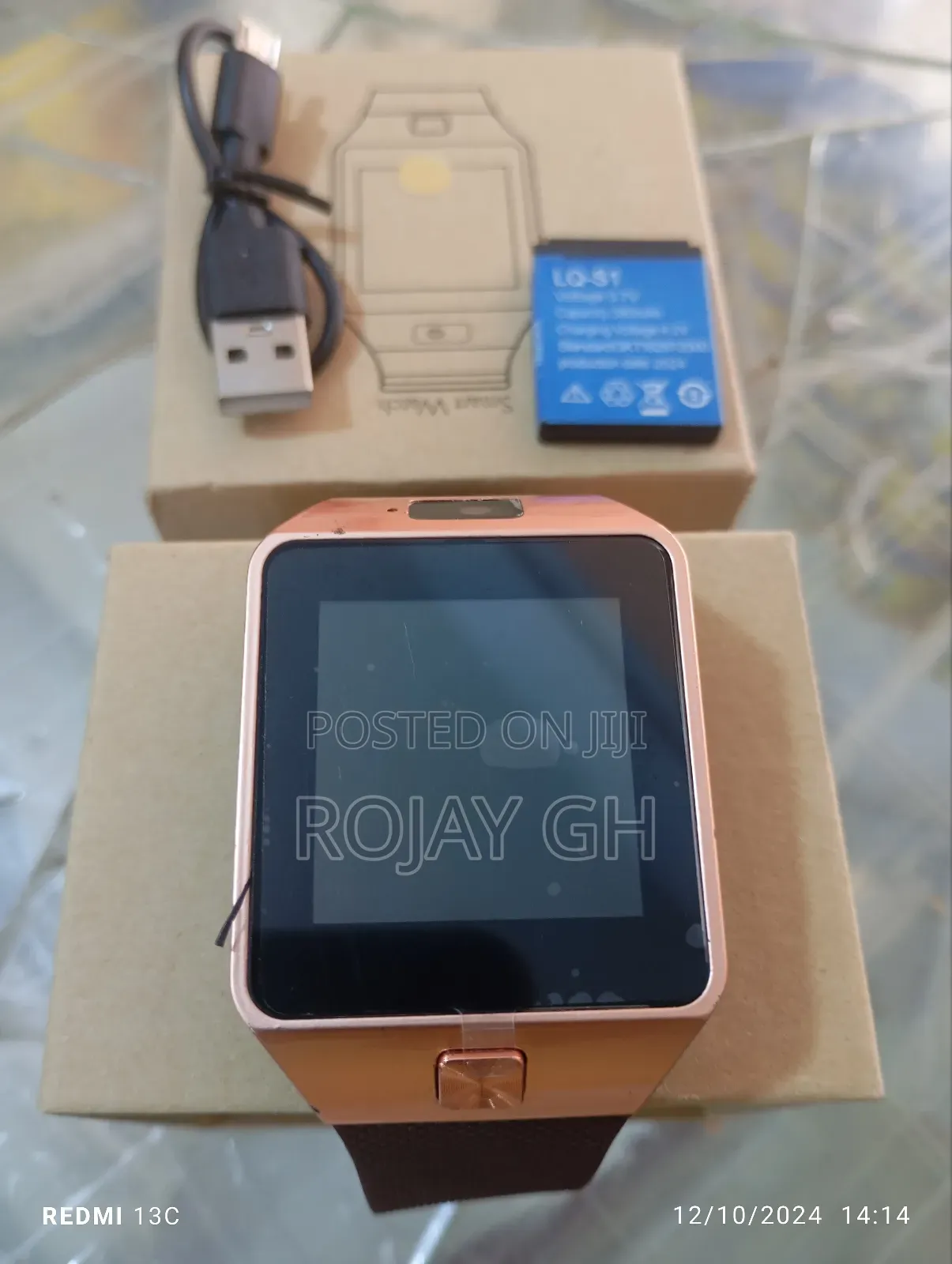 Dzo9 Sports Smartwatch - Gold