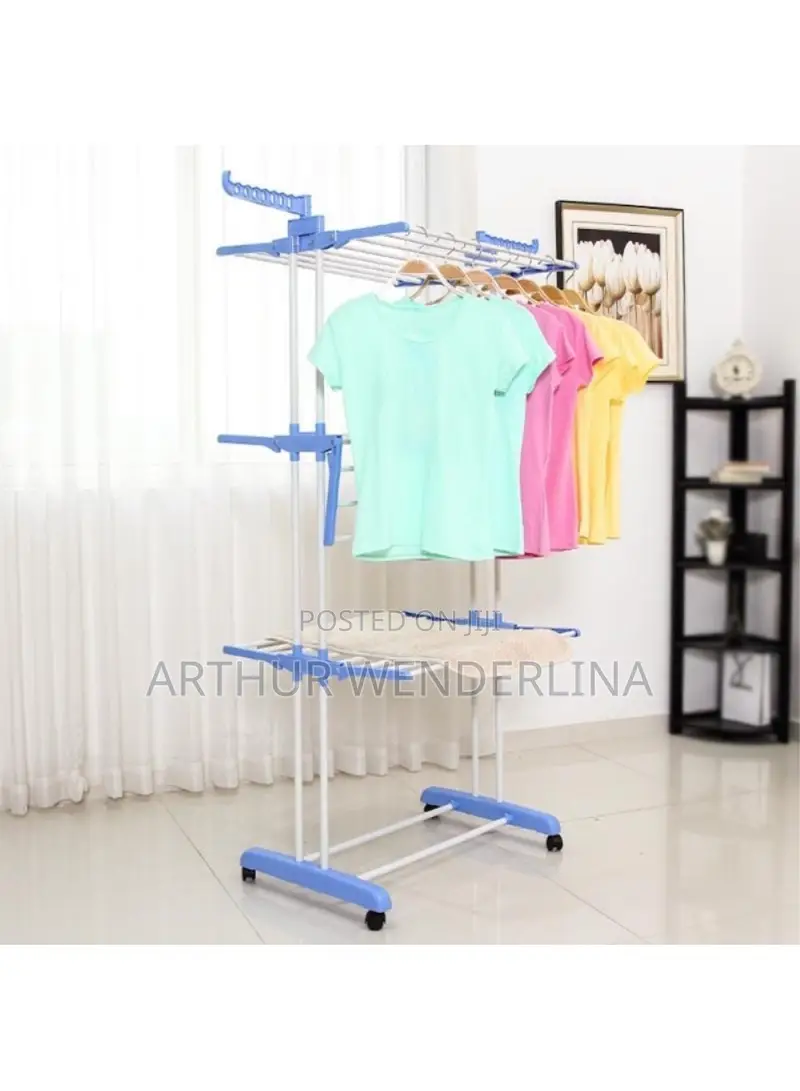 3-Layer Foldable Portable Clothes Drying Rack (