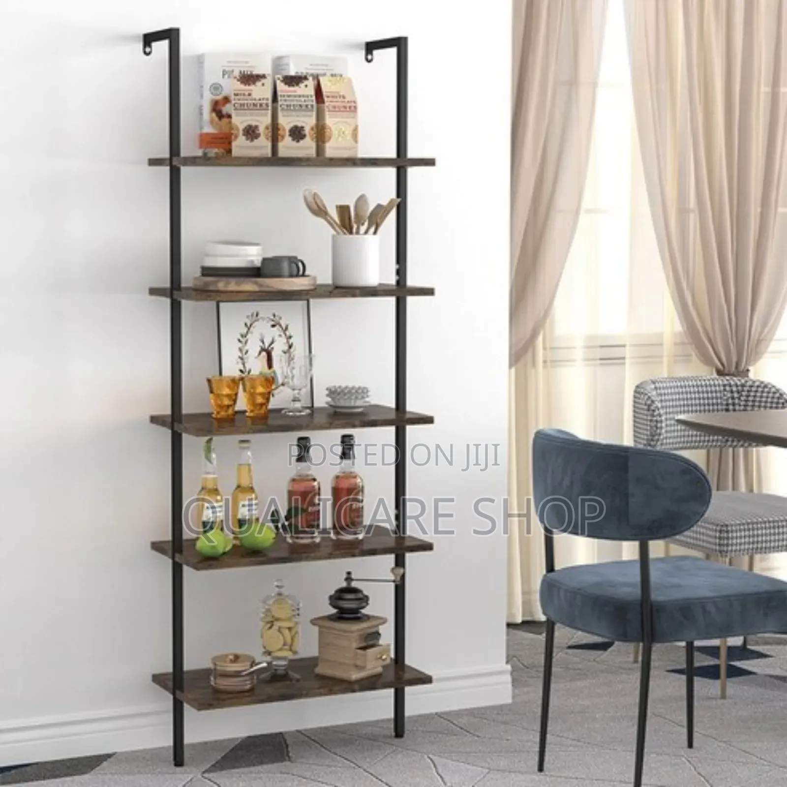 5 Tier Multifunctional Wall Mounted Shelf