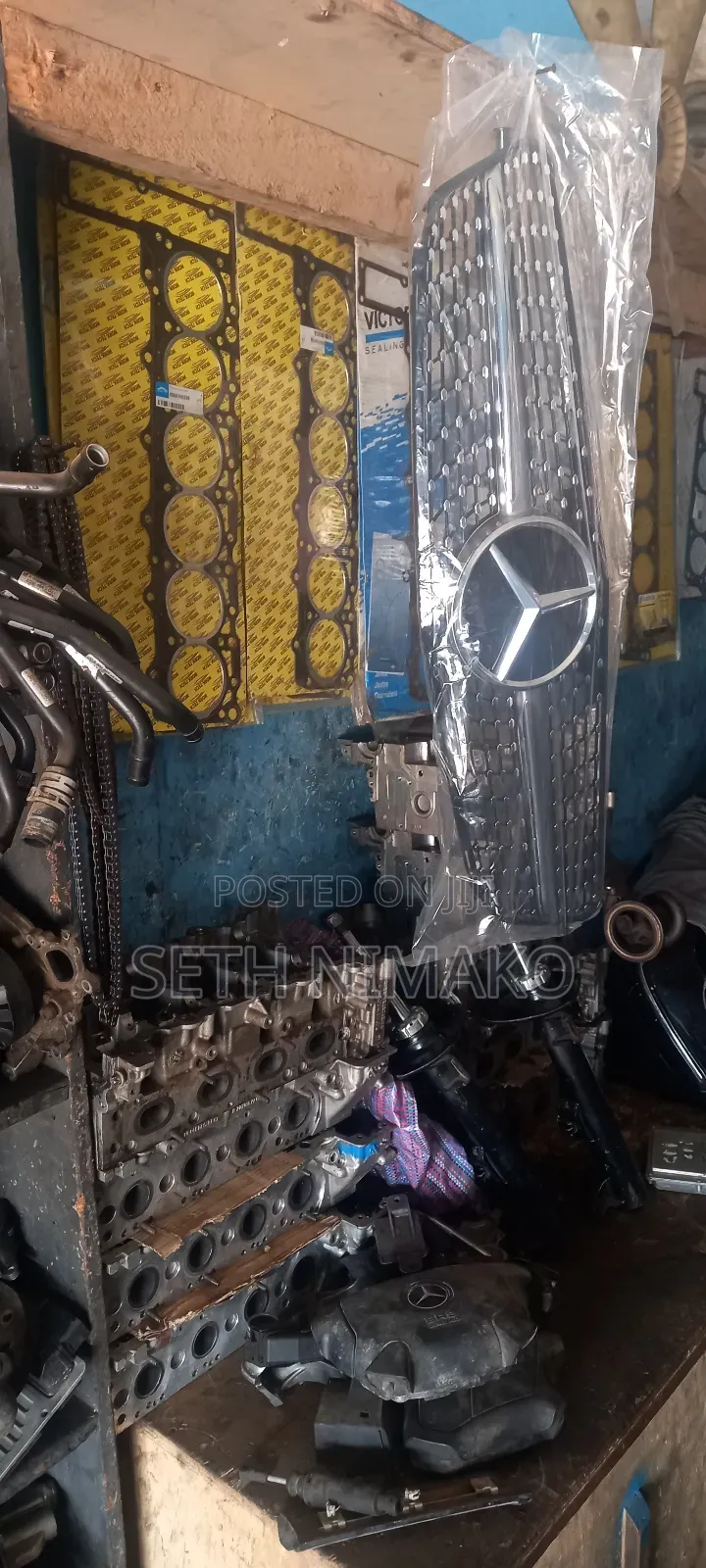 Grilles Front Shells Mercedes Benz