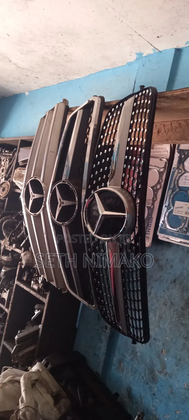 Grilles Front Shells Mercedes Benz