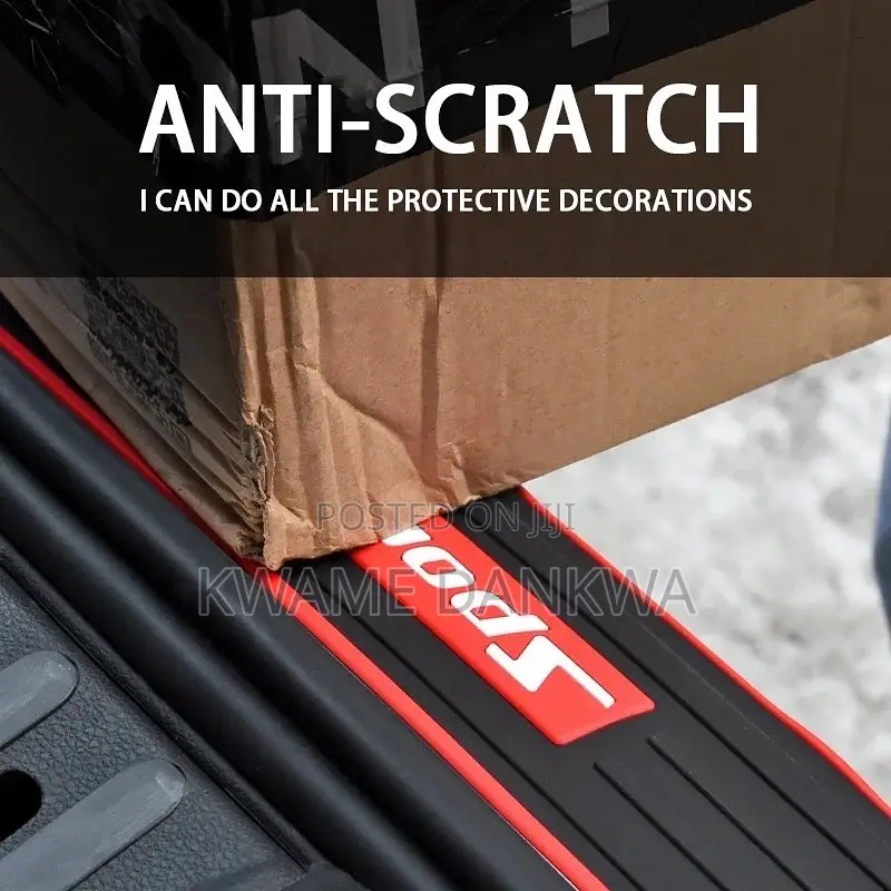 Gumpy Sports Inscribed Door Trunk Anti Scratch Sticker