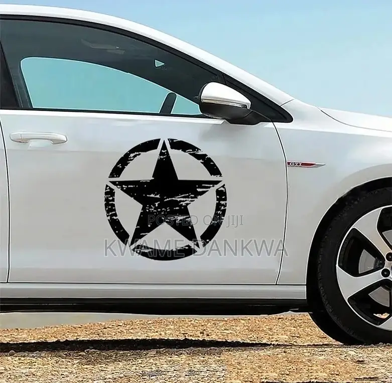 Star of Hope Car Body Decal Stickers