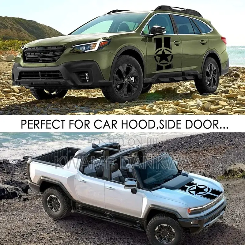 Car Hood Designer Decal Stickers