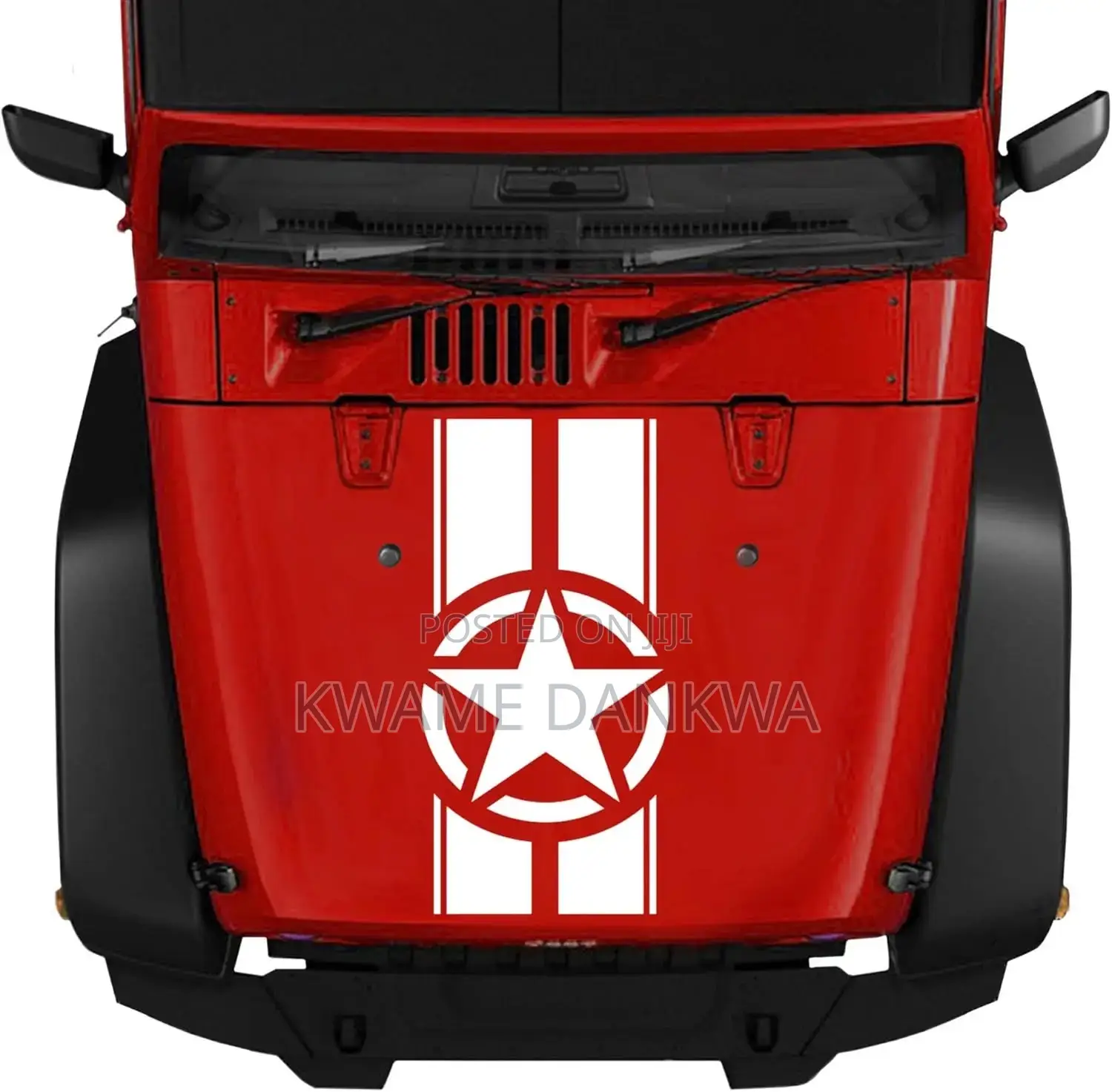 Car Hood Designer Decal Stickers