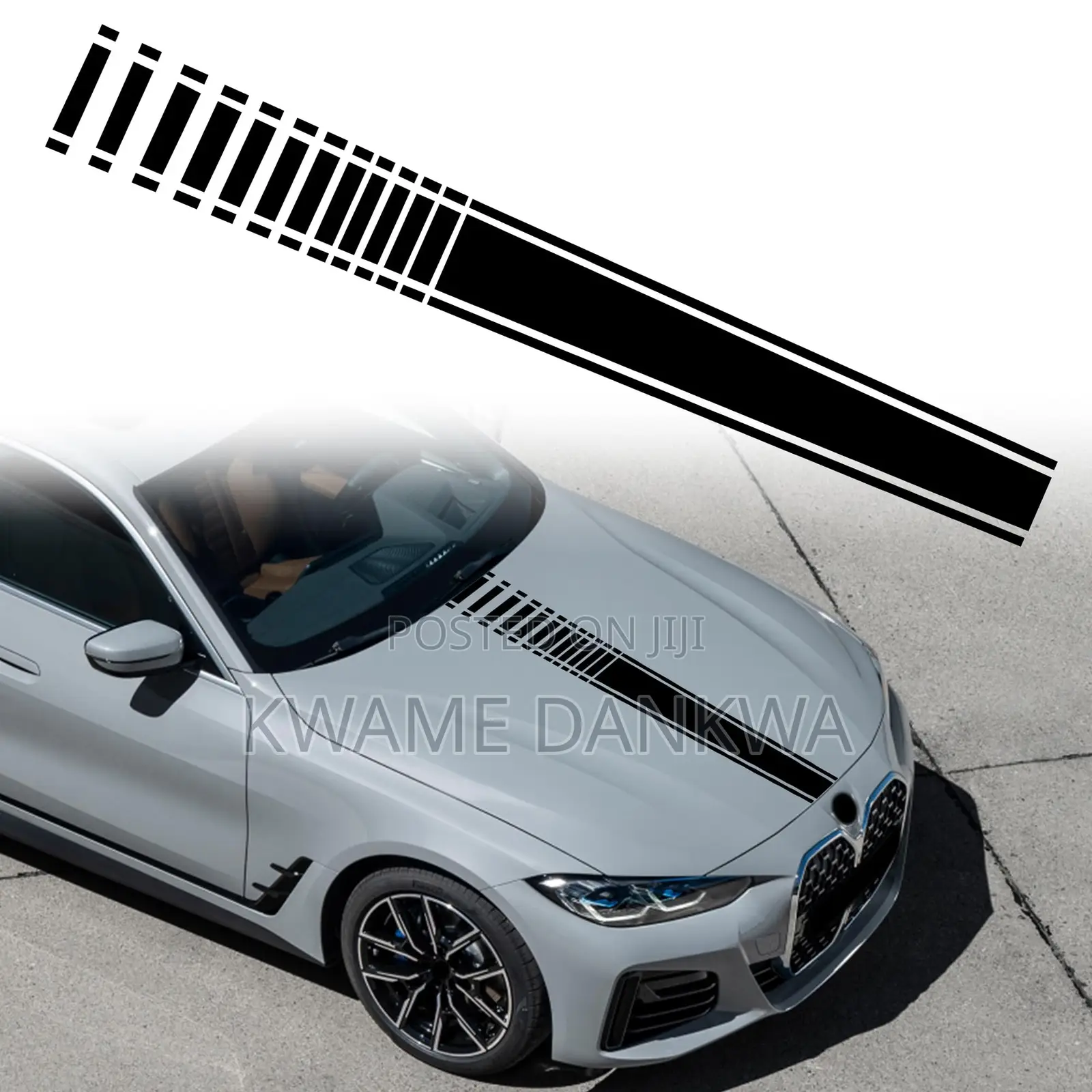 Designer Car Hood Decal Stickers