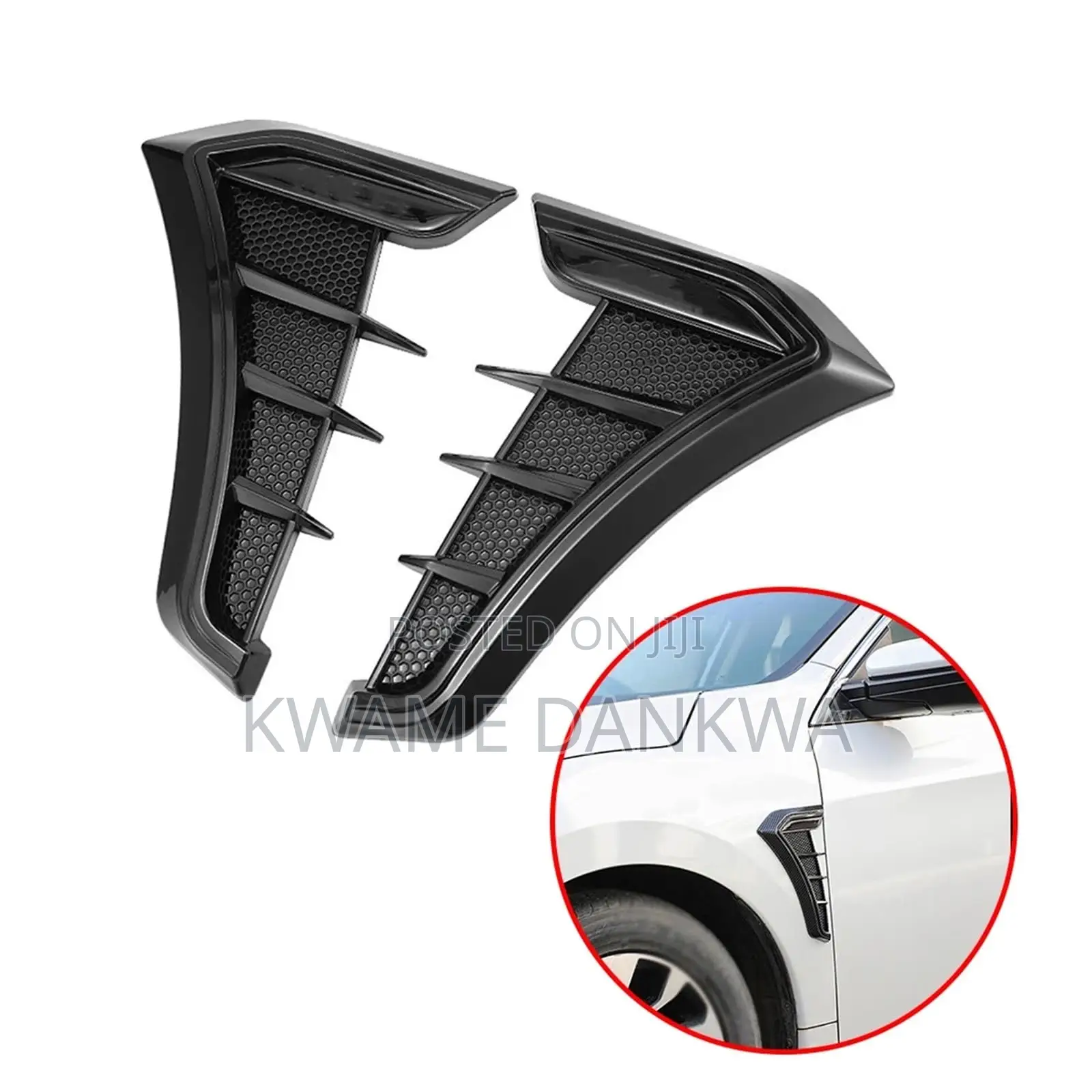 Front Fender Decorative Airflow Side Pads