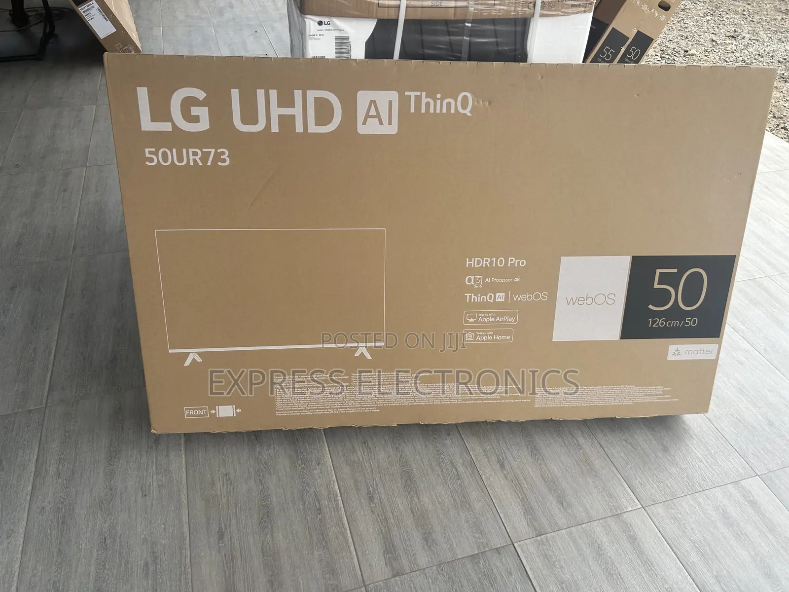 UR73 50”Smart Glossy Television UHD Smart Lg
