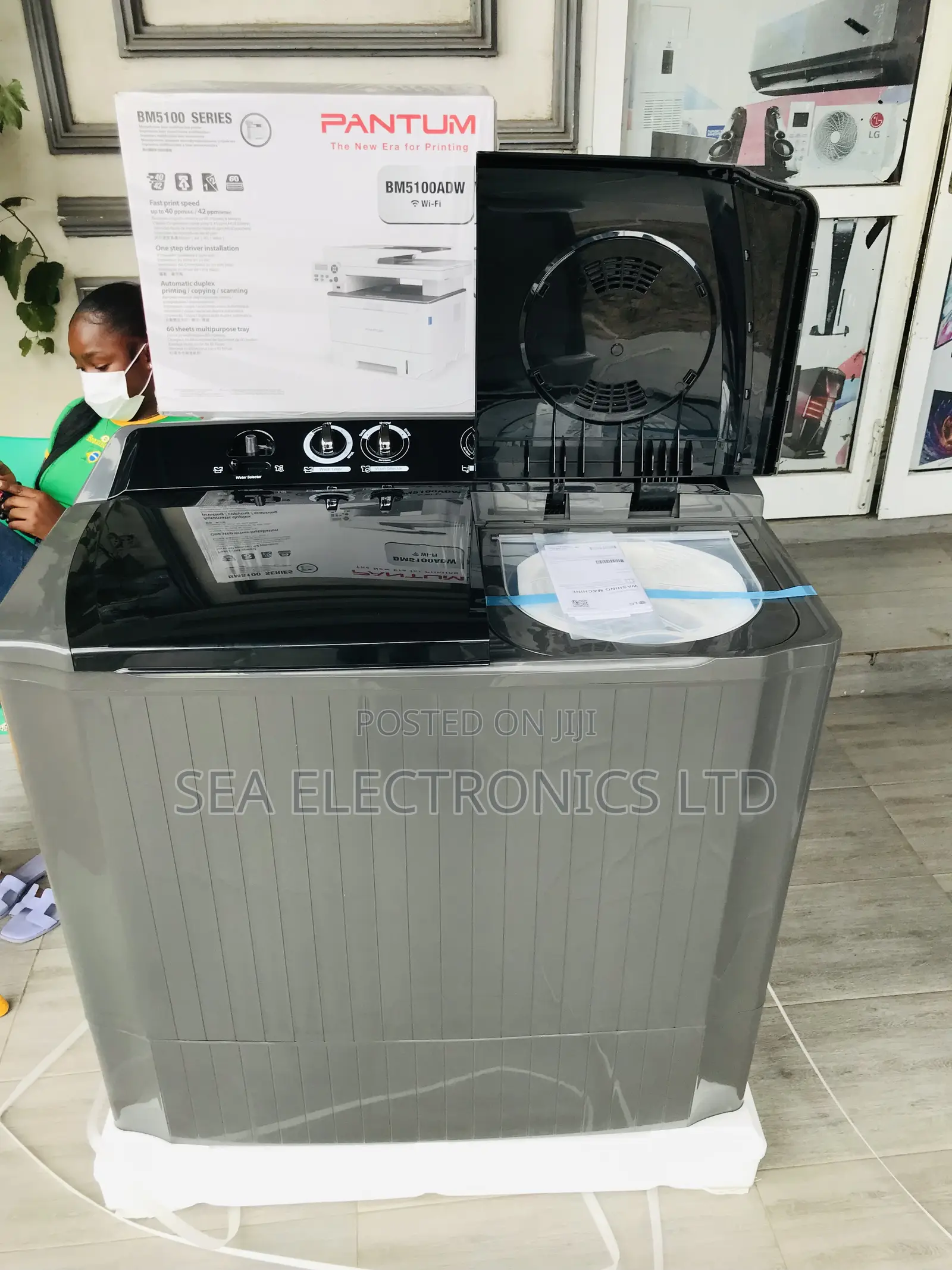 LG 18kg Top Load Semi Automatic Washing Machine