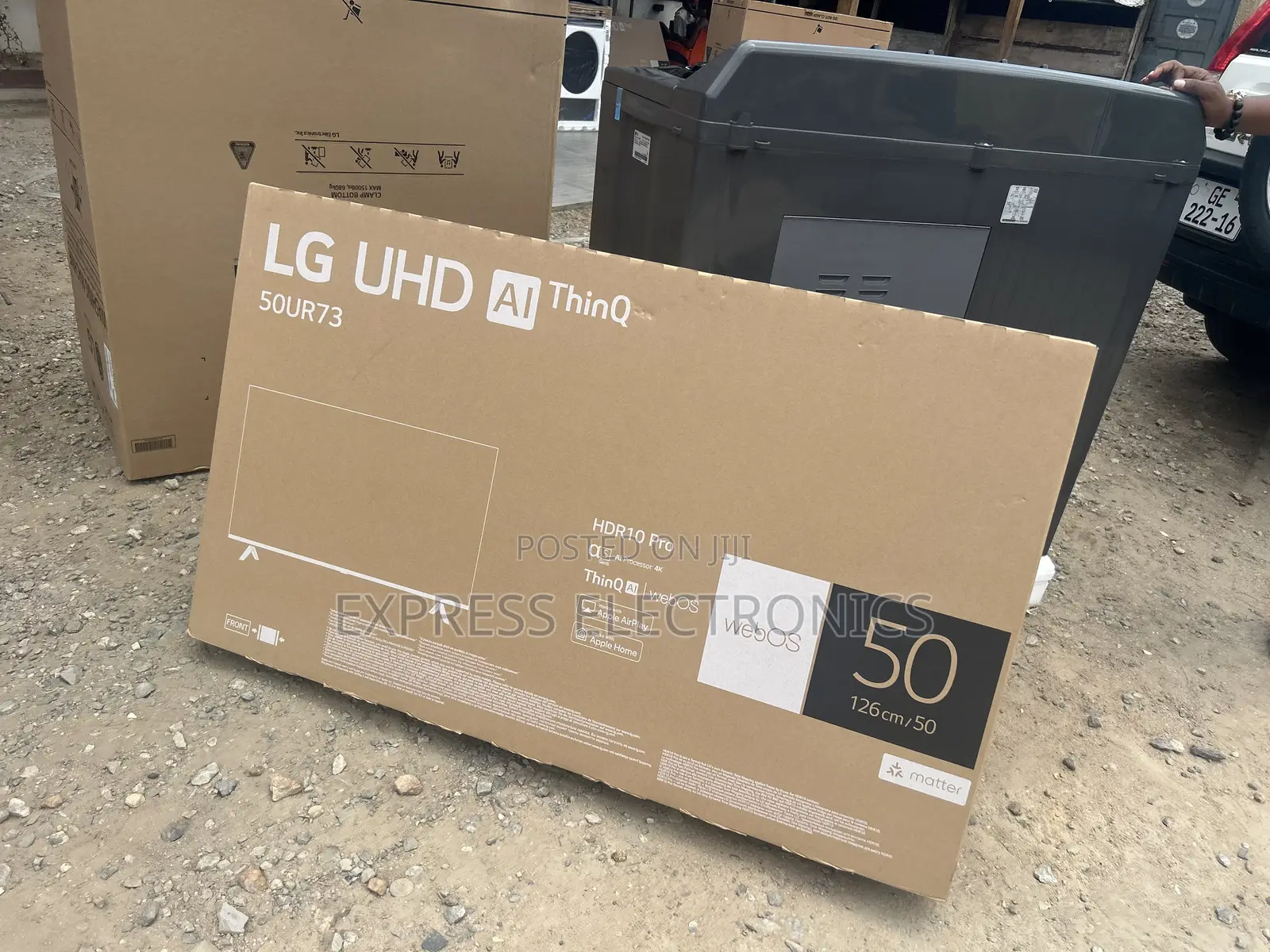 Text Us for Your Lg UHD Smart 50”UR73