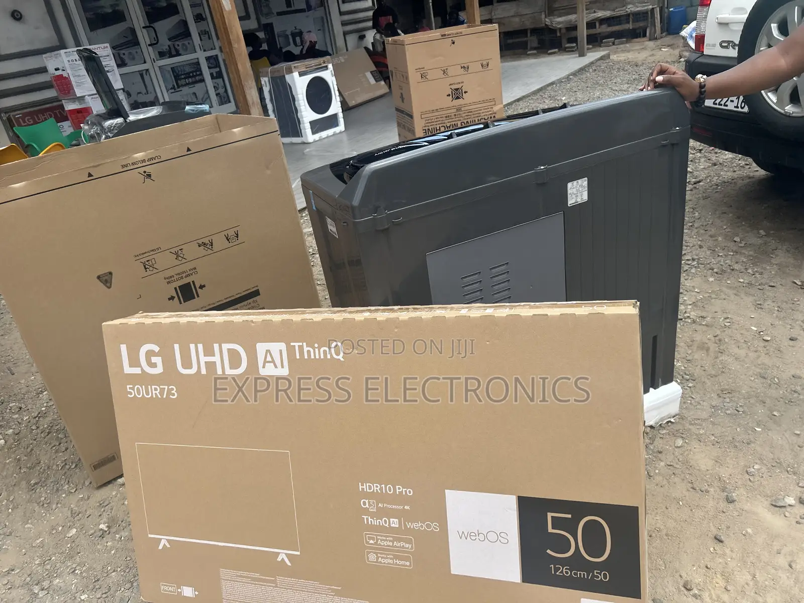 Text Us for Your Lg UHD Smart 50”UR73