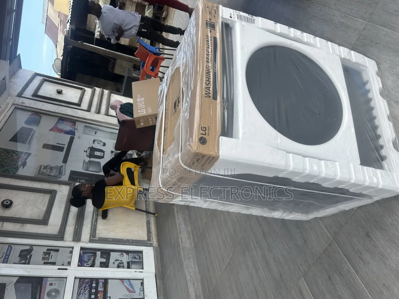 Stainless Steel Washing Machine 8kg Front Load F2T2TYMIS LG