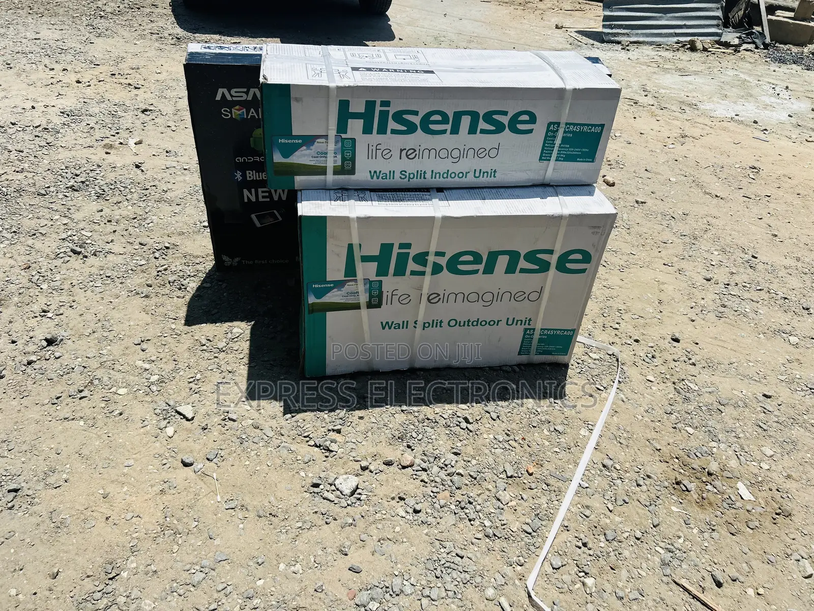 Warm and Cool 1.5hp Hisense Split R410 Gas