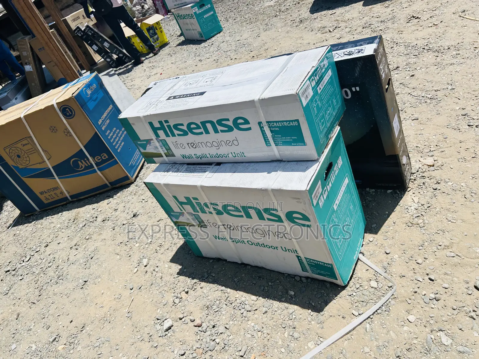 Rapid Cooling and Heating Split R410 Gas Hisense 1.5hp