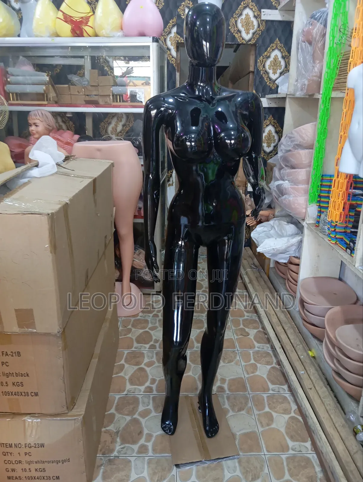 Black Big Breast Busty, Plus Sized Female Mannequins