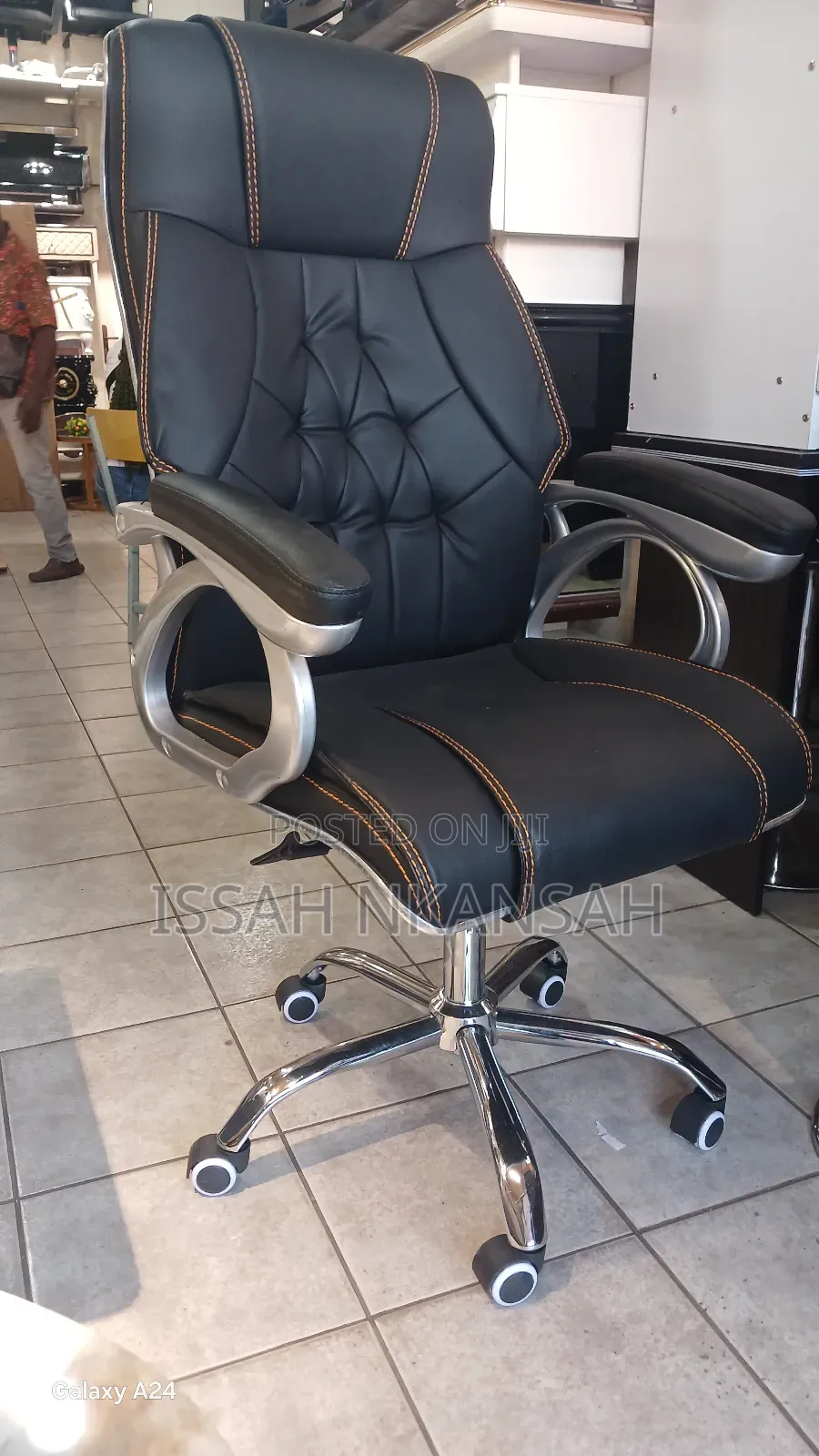 Executive Office Leather Office Chair