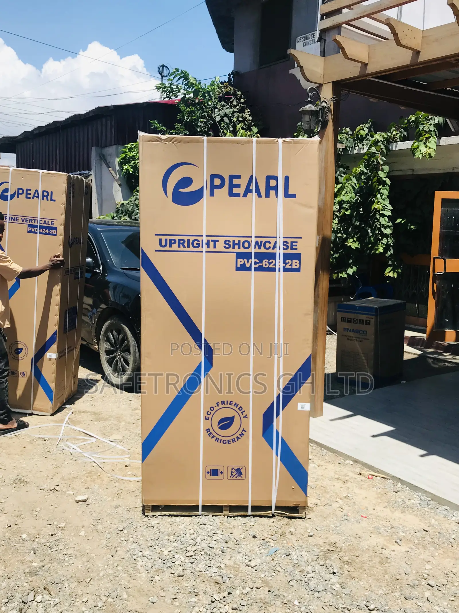 Reliable and Quality Pearl PVC-622 Display Glass 2 Doors