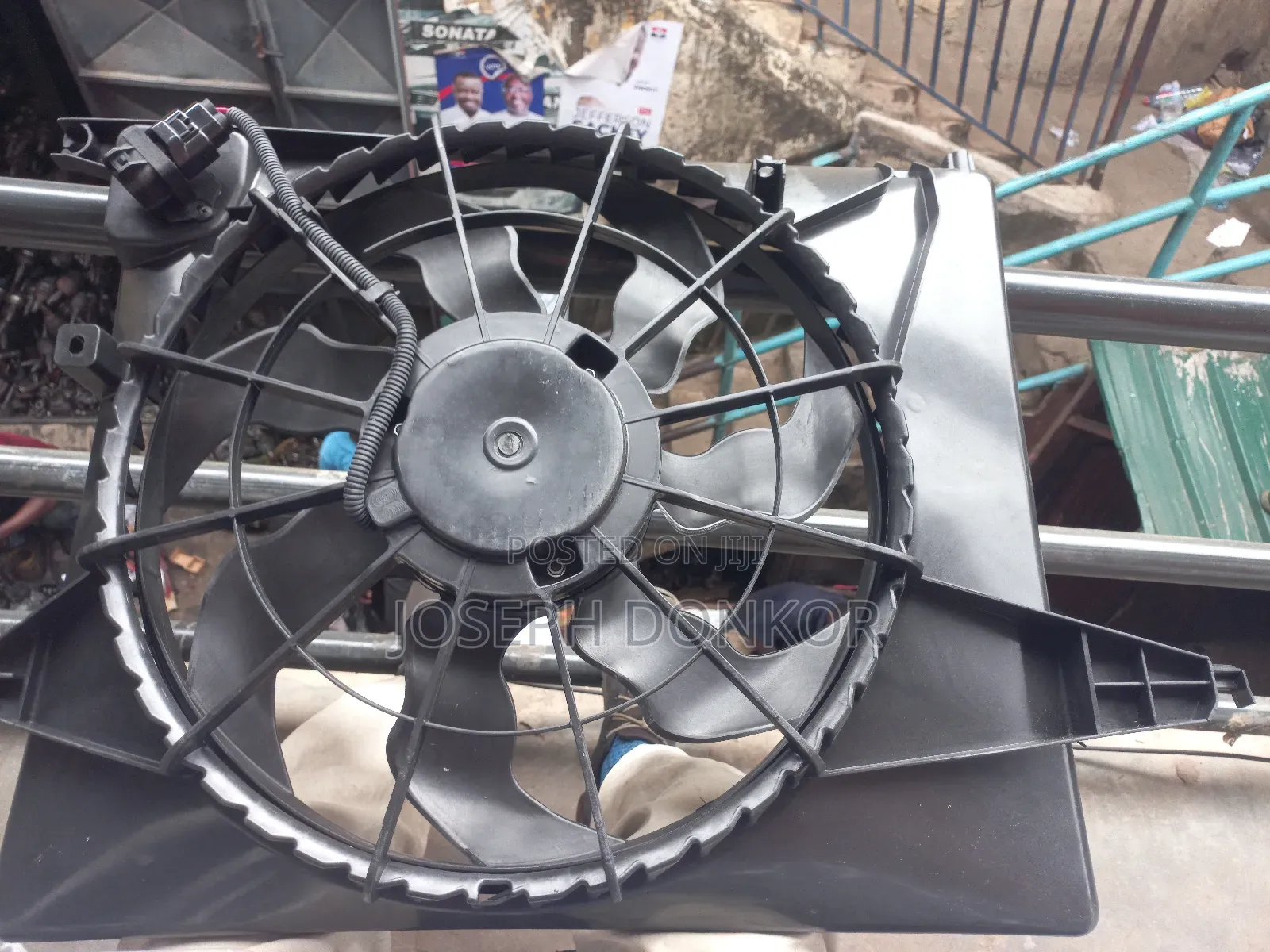 Santa Fe Radiator Fan 2013,2013,2014,2015,2016,2017,2018