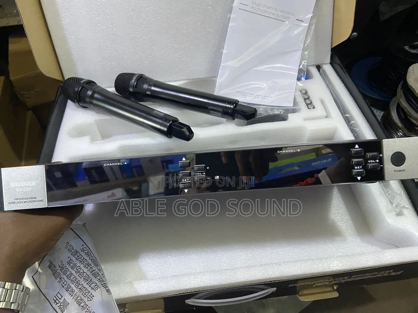 Original Shure Professional Microphone Gx-200