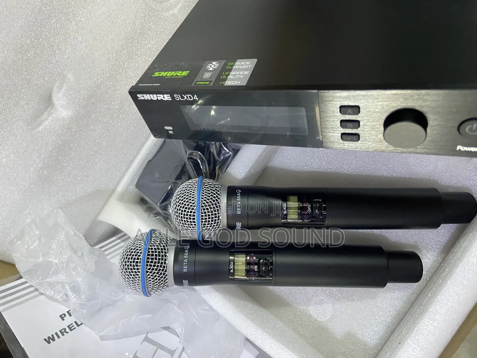 Original Professional Shure Wireless Microphone Slxd4