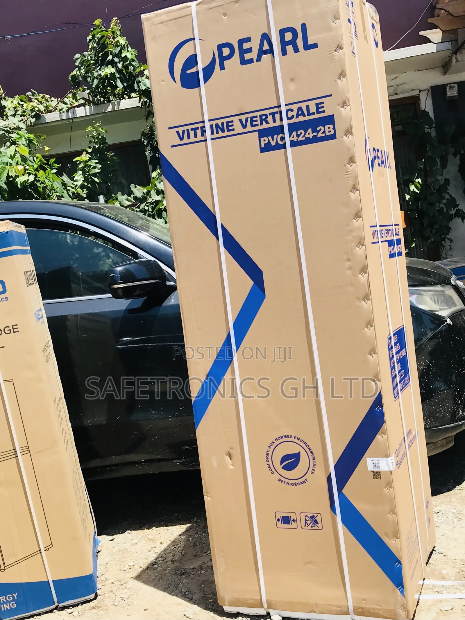 Energy Saving Pearl PVC-424 Display Glass 400 Liters 1 Door