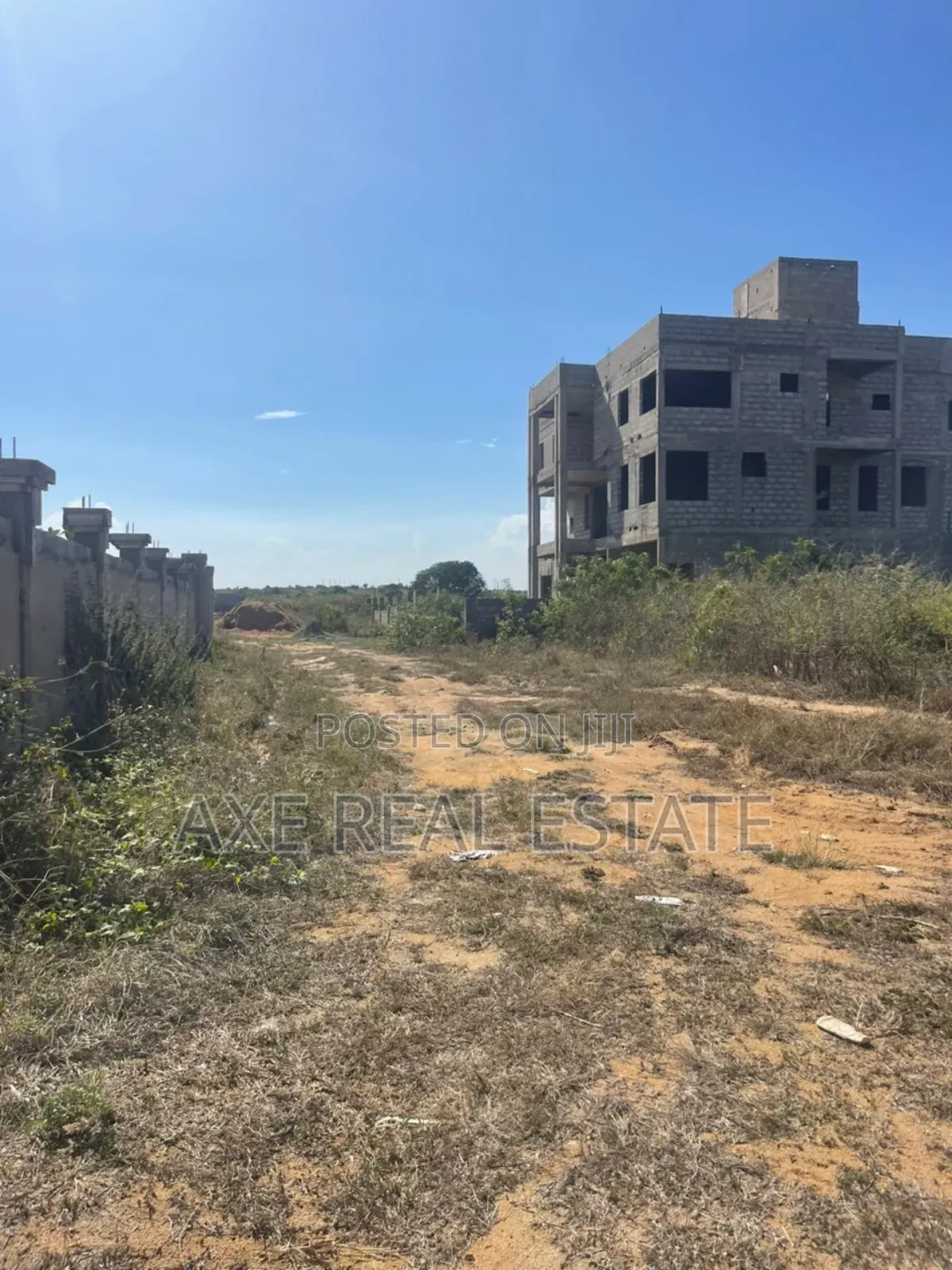 Legal Site Plan and Indenture on Half Plot - Prampram