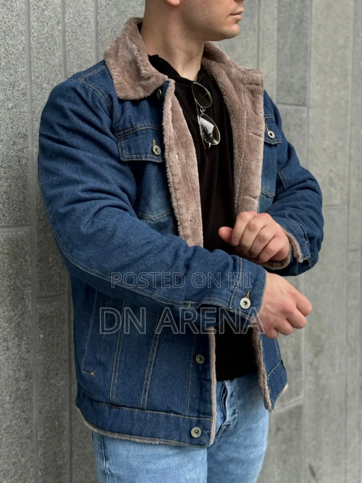 Bjorn Wool-Lined Denim Jacket