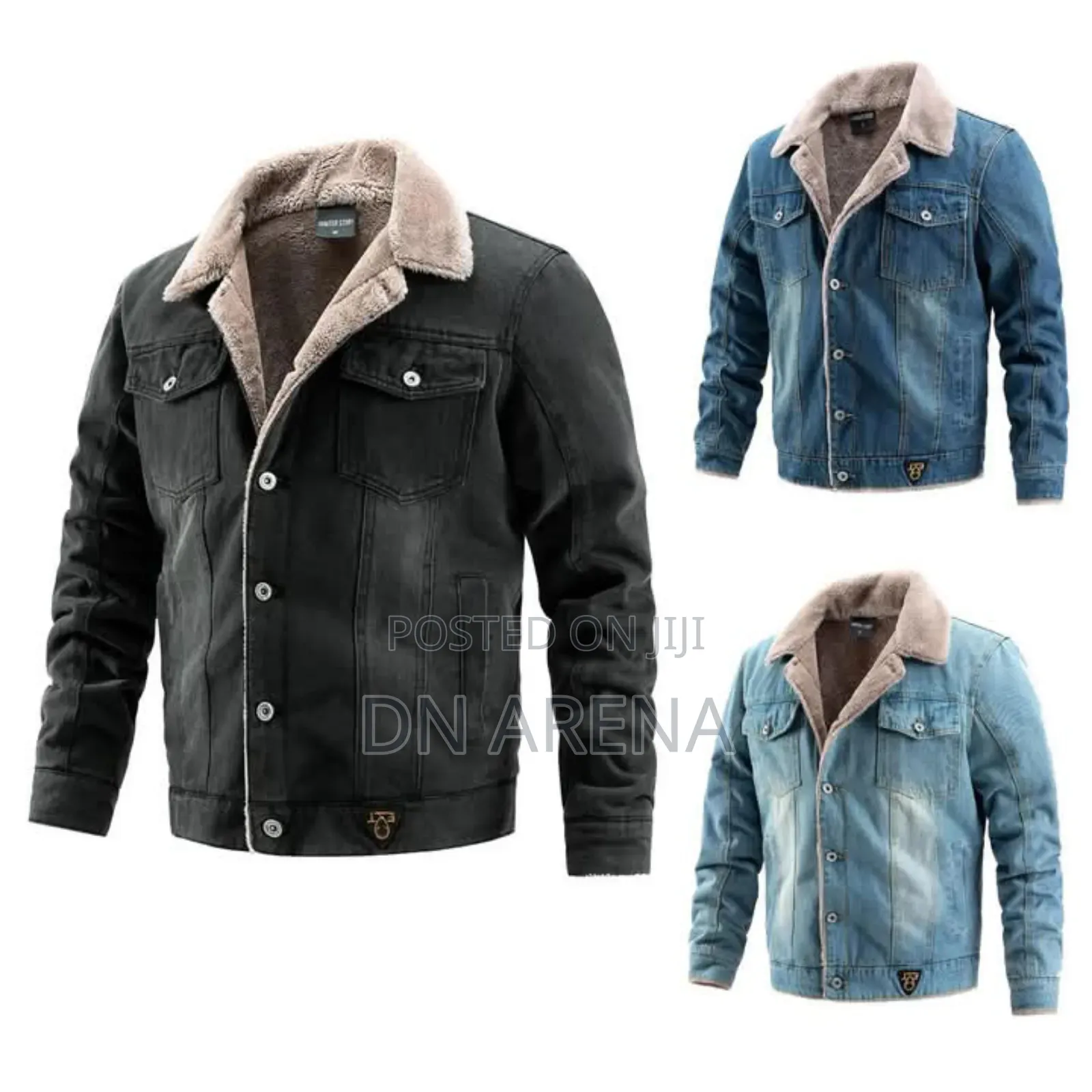 Bjorn Wool-Lined Denim Jacket
