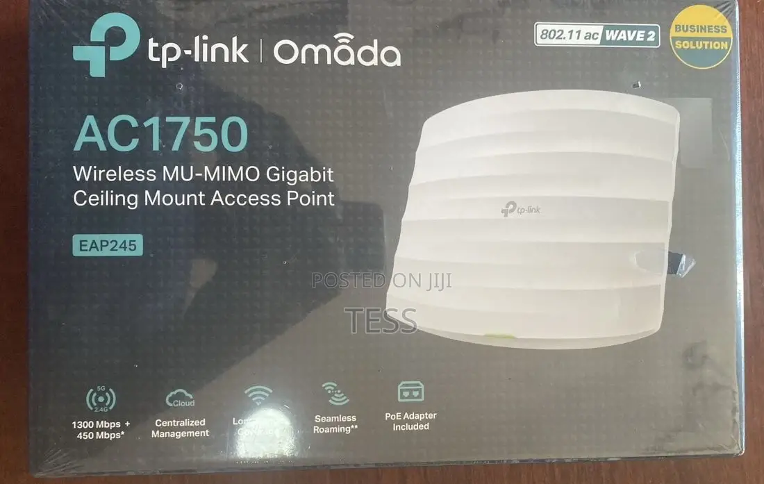 Tp-Link Eap245 Omada Dual Band 1750mbps Ceiling Mount Ap