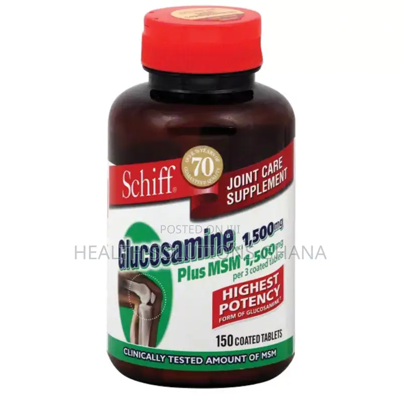 High Potency Glucosamine Plus MSM Tablets