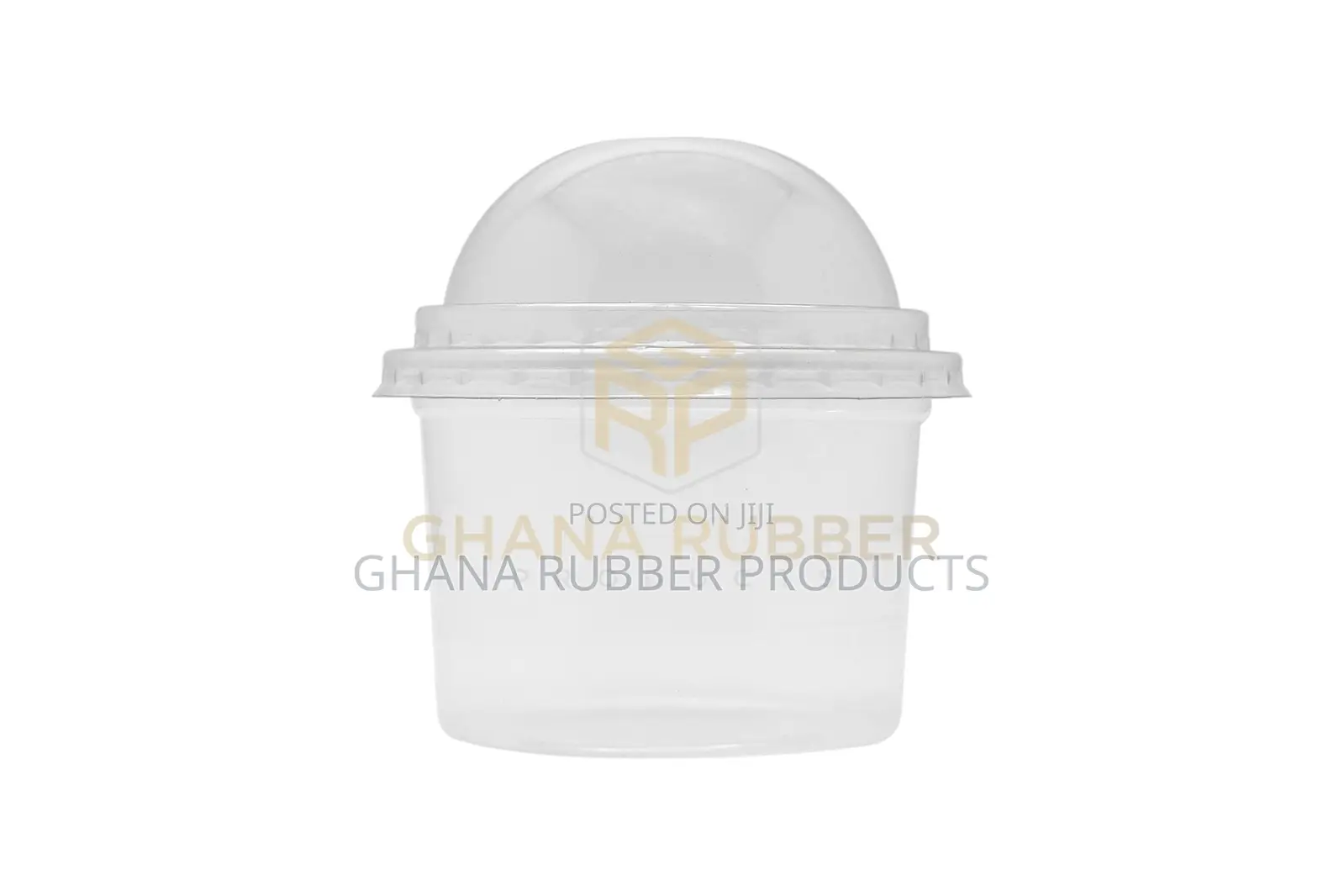 Plastic Tubs 250ml + Domed Lids (800pcs)