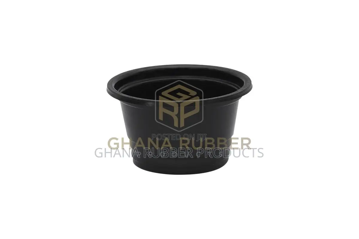 Portion Salad Cups Black + Lids 75ml (2000pcs)