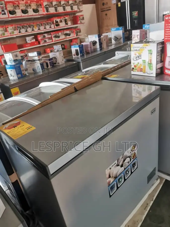 Pearl 200L Sliding Glass Door Freezer